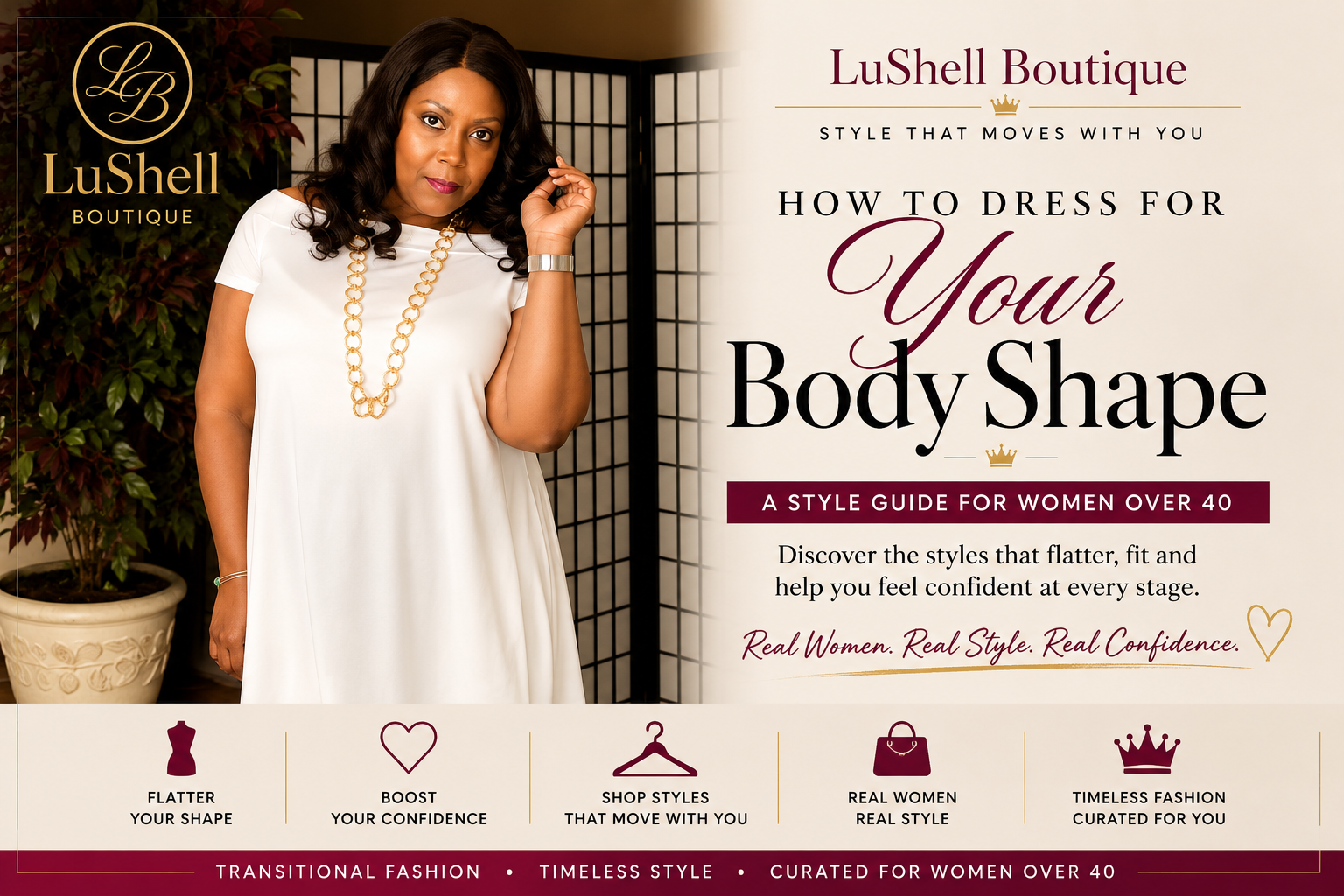 How to Dress for Your Body Shape: A Style Guide for Women Over 40